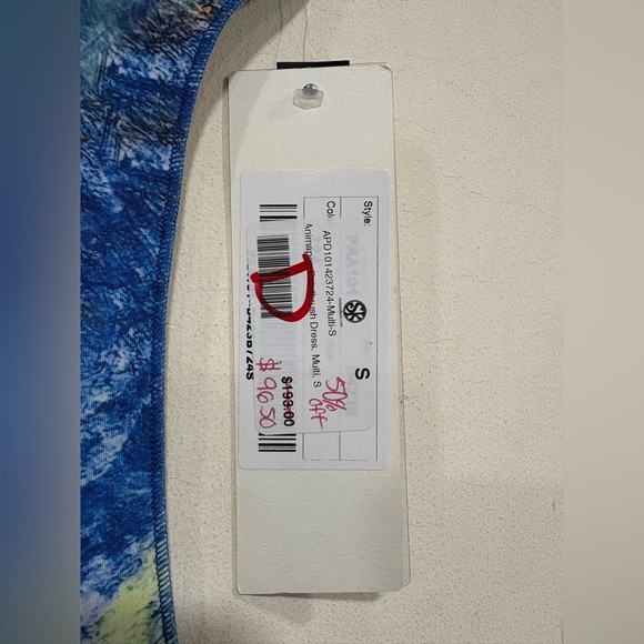 Animapop Italy Reversible Dress Abstract Artsy NWT No Iron Travel Women’s Sz S - Picture 5 of 15